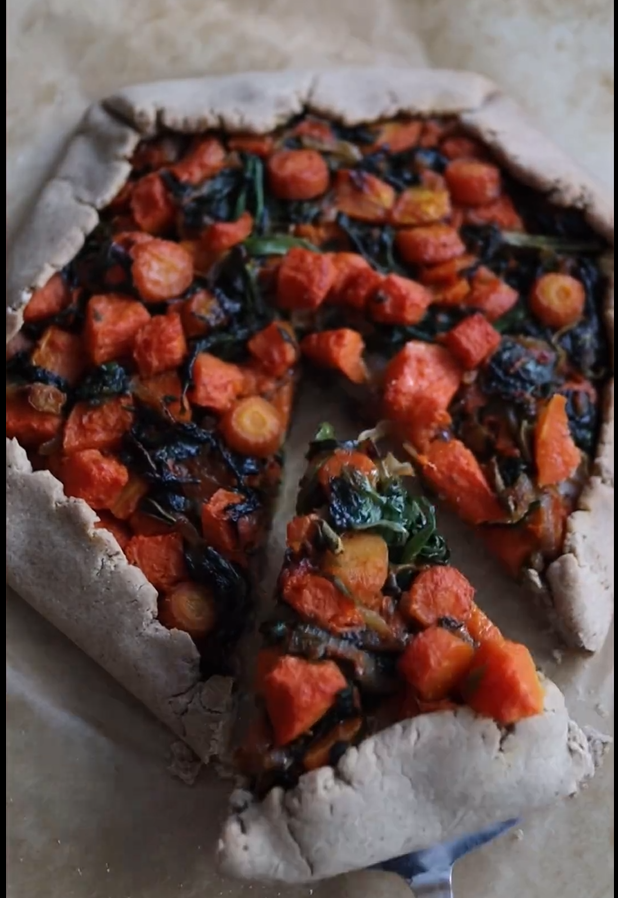 Bal Kabaklı Glutensiz Galette