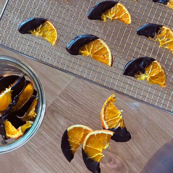 Çikolatalı Kurutulmuş Portakal