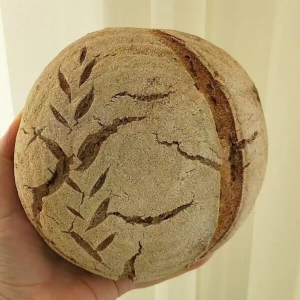 Glütensiz Rustik Köy Ekmeği